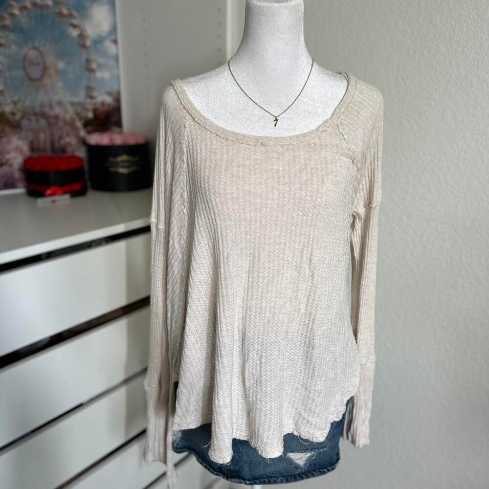 Free people cream top